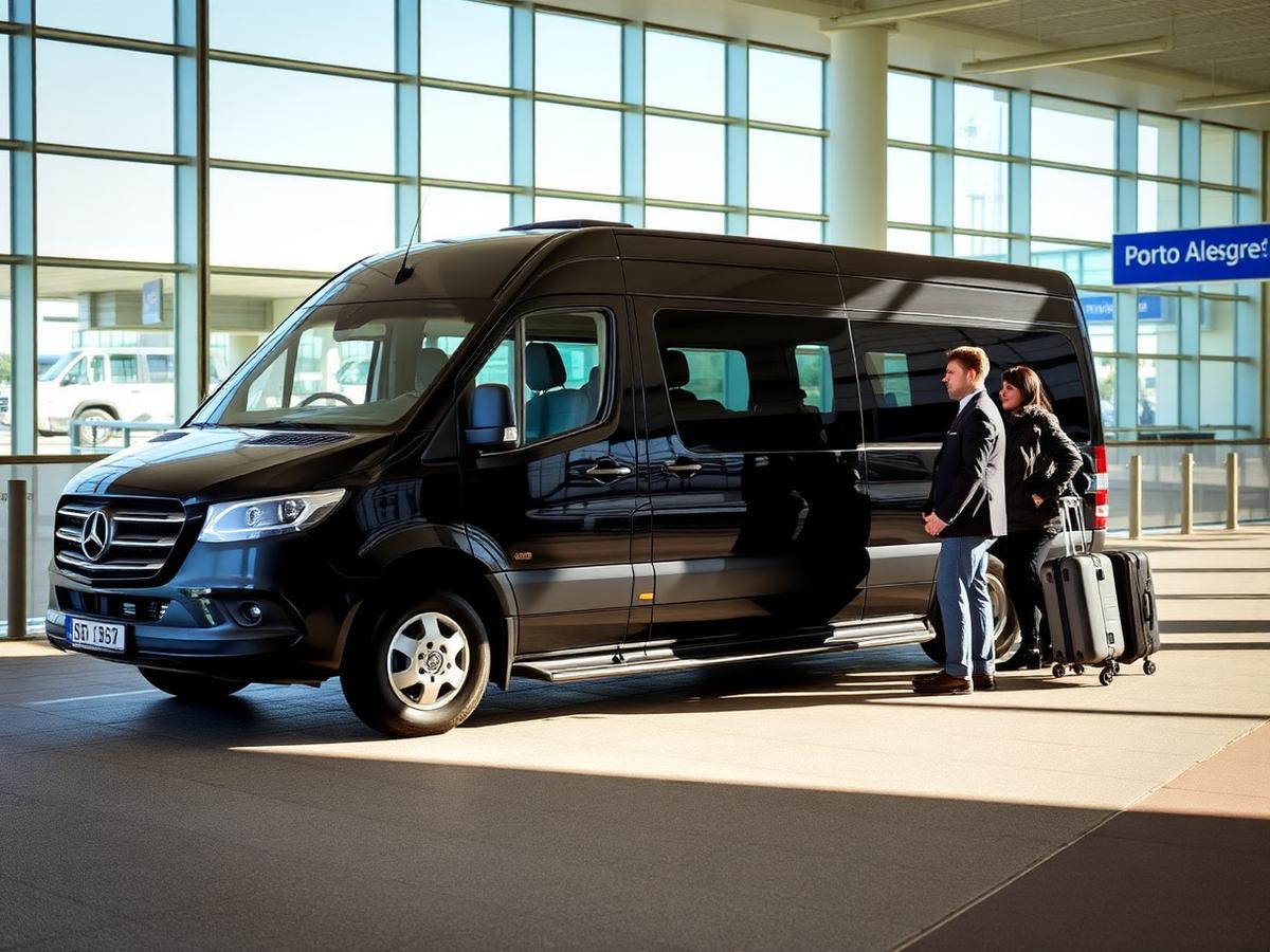 Transfer aeroporto em Gramado com van executiva